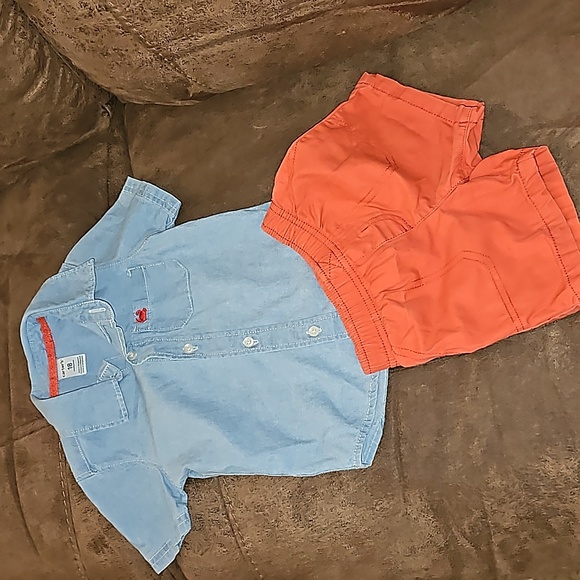 Carter's Other - Boys Carter's Button Down Short Set - 18mos